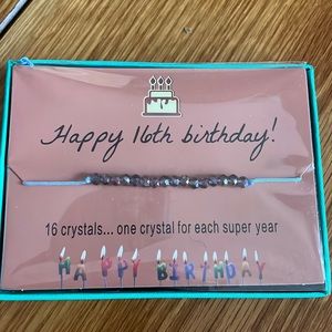 Brand New Sweet 16 Bracelet